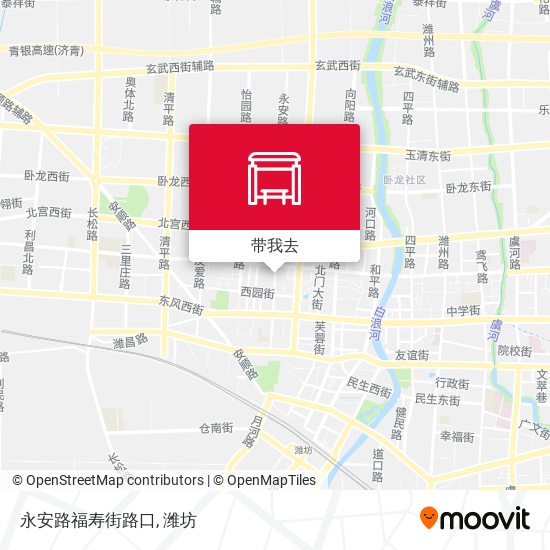 永安路福寿街路口地图