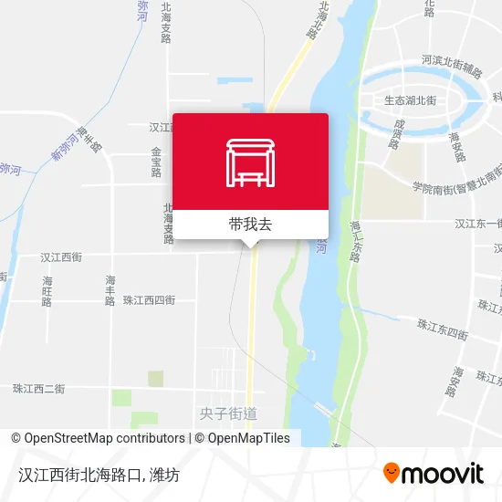 汉江西街北海路口地图