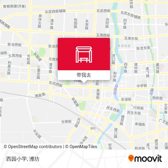 西园小学地图