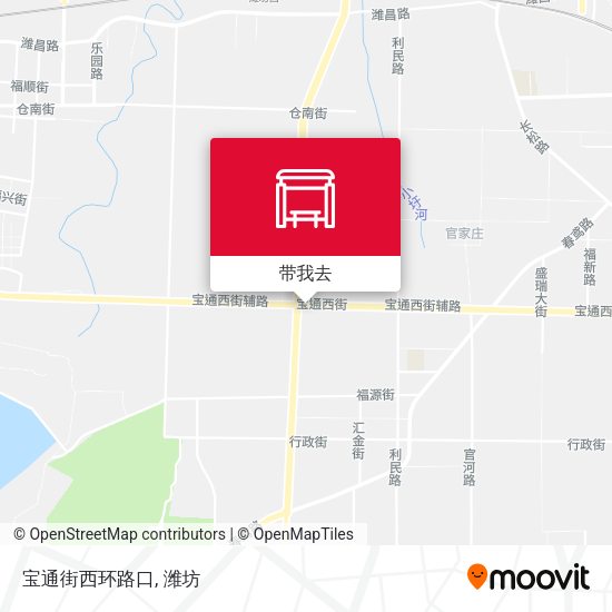 宝通街西环路口地图