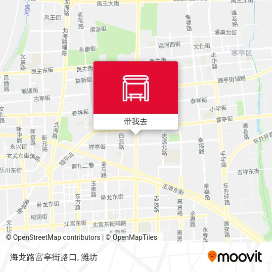 海龙路富亭街路口地图