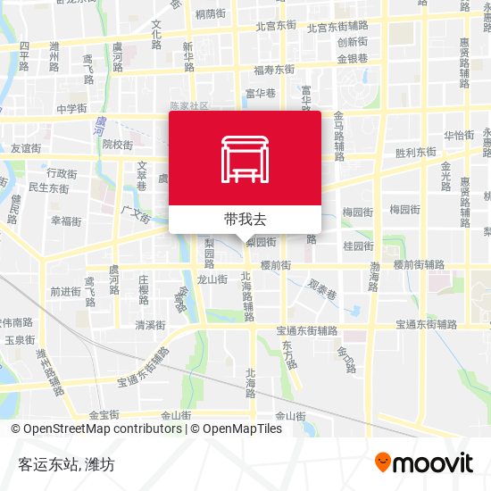 客运东站地图