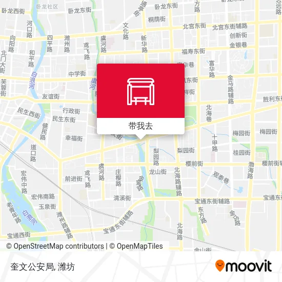 奎文公安局地图