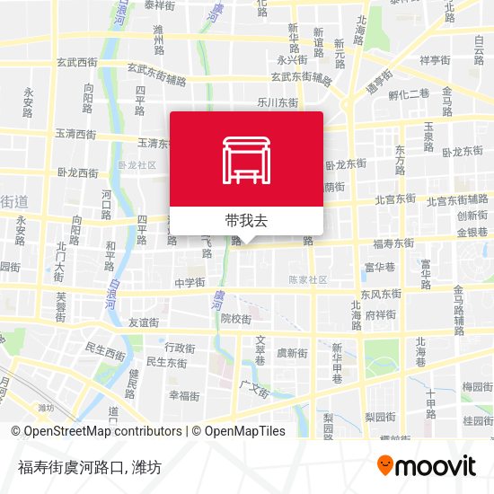 福寿街虞河路口地图