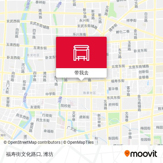 福寿街文化路口地图