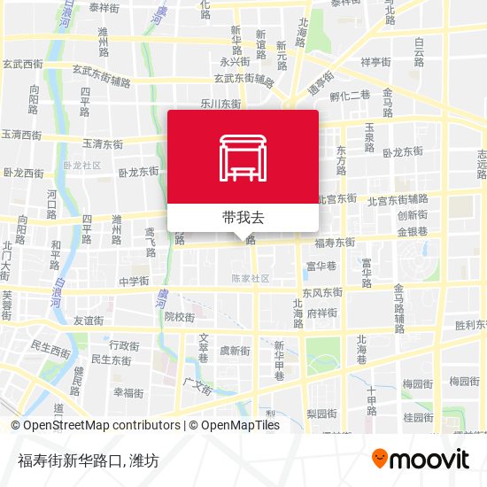 福寿街新华路口地图