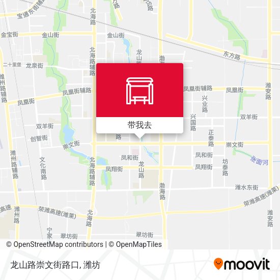 龙山路崇文街路口地图