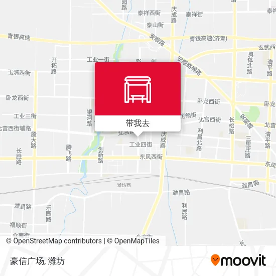豪信广场地图