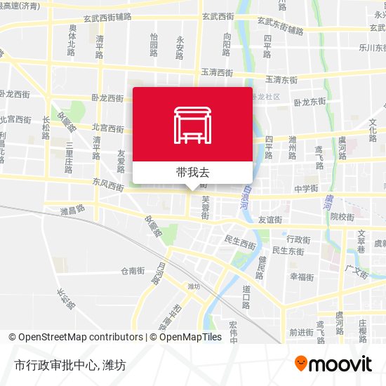 市行政审批中心地图