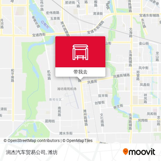 润杰汽车贸易公司地图