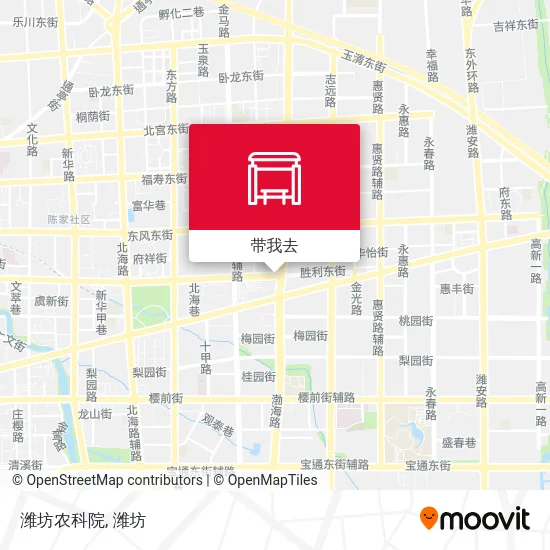 潍坊农科院地图