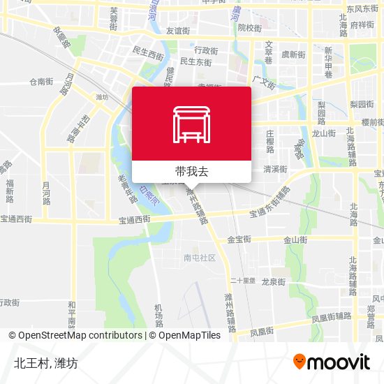 北王村地图