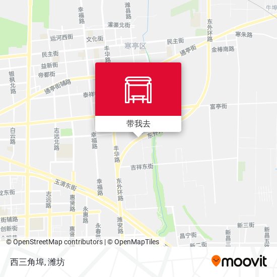 西三角埠地图