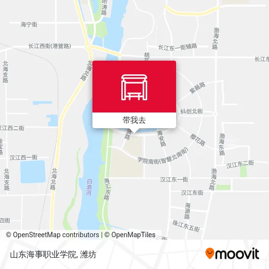 山东海事职业学院地图