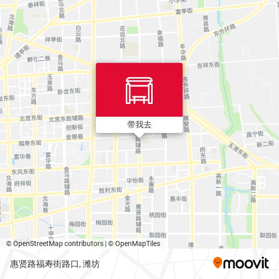 惠贤路福寿街路口地图