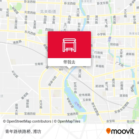 青年路铁路桥地图