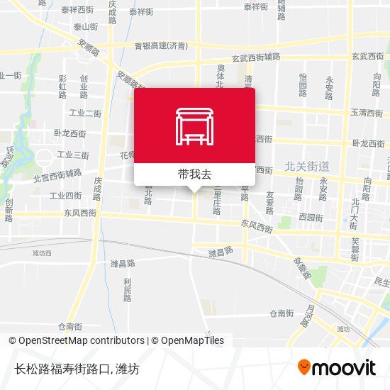 长松路福寿街路口地图