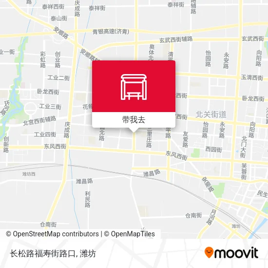 长松路福寿街路口地图