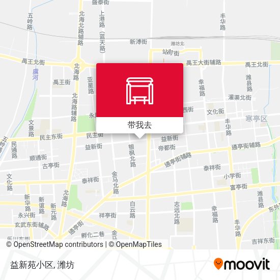 益新苑小区地图