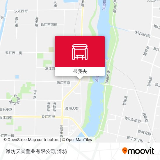 潍坊天誉置业有限公司地图