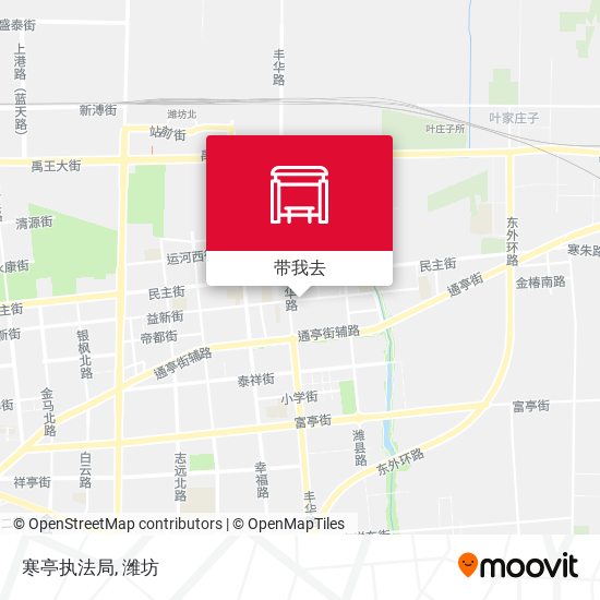 寒亭执法局地图