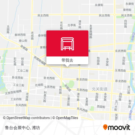 鲁台会展中心地图