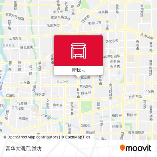 富华大酒店地图