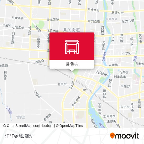 汇轩铭城地图