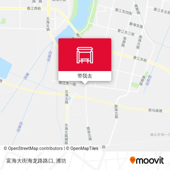 富海大街海龙路路口地图
