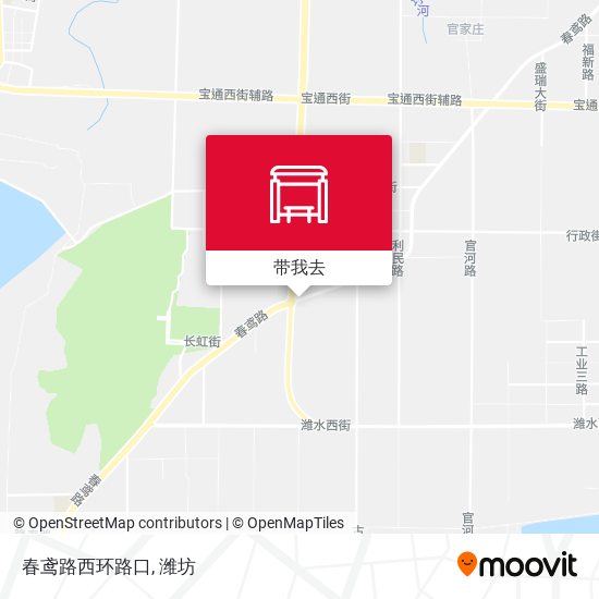 春鸢路西环路口地图