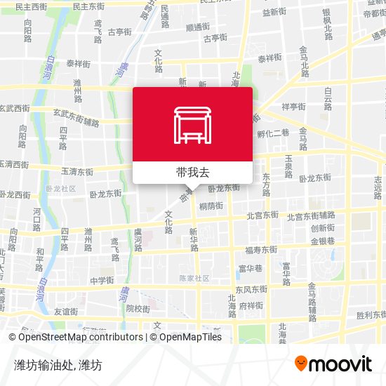 潍坊输油处地图