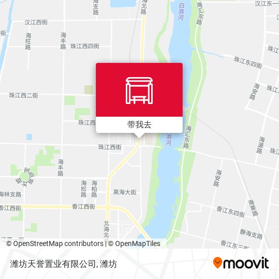 潍坊天誉置业有限公司地图