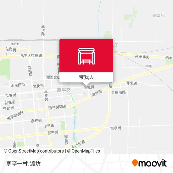寒亭一村地图