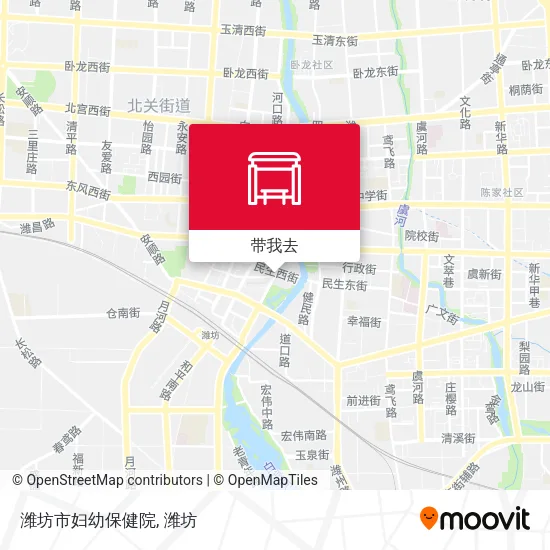 潍坊市妇幼保健院地图