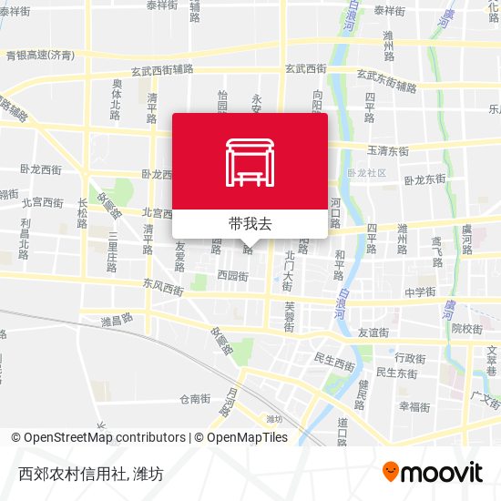 西郊农村信用社地图