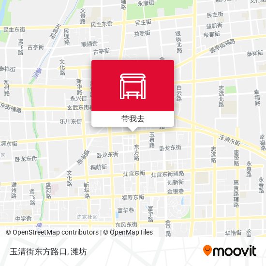 玉清街东方路口地图