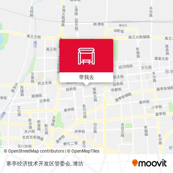 寒亭经济技术开发区管委会地图