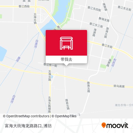 富海大街海龙路路口地图