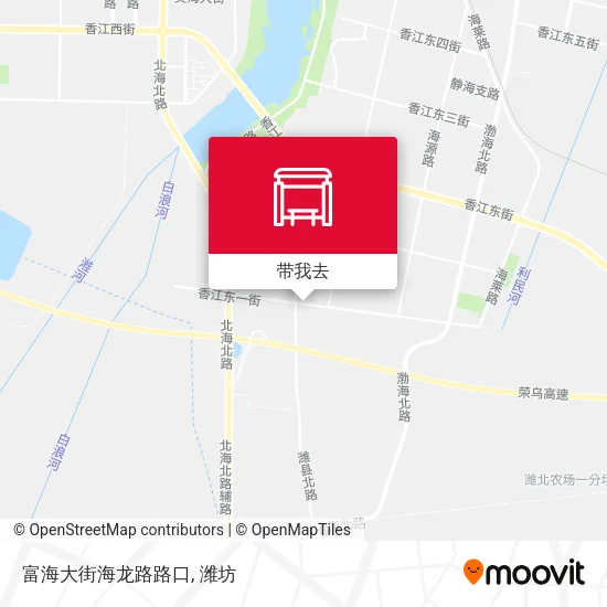 富海大街海龙路路口地图