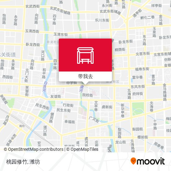 桃园修竹地图