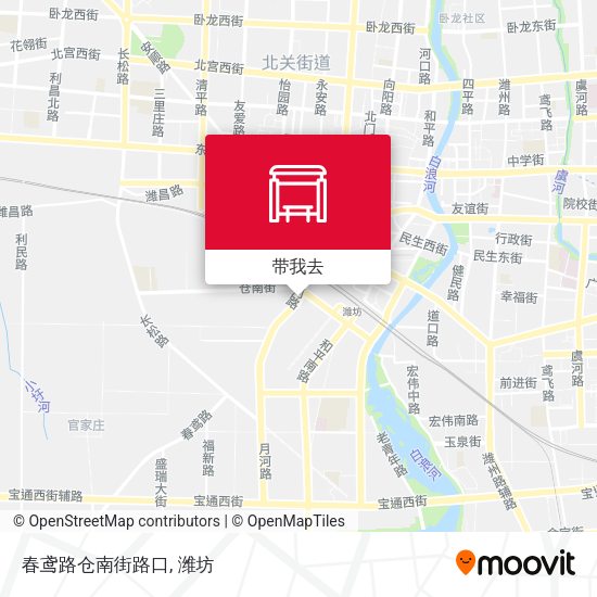 春鸢路仓南街路口地图