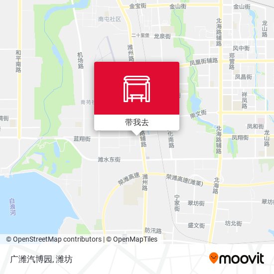 广潍汽博园地图