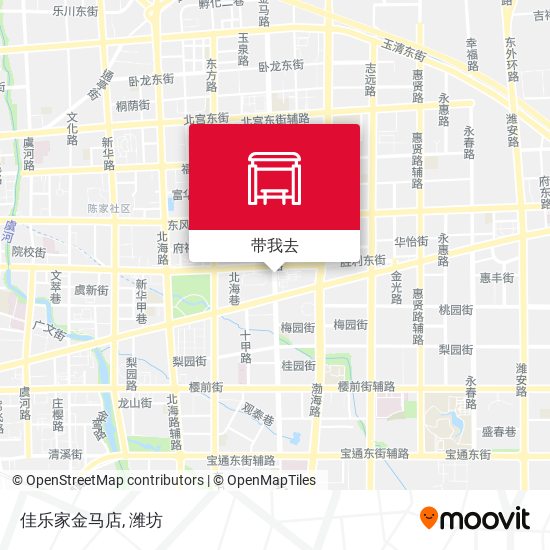 佳乐家金马店地图