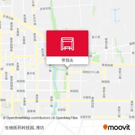 生物医药科技园地图