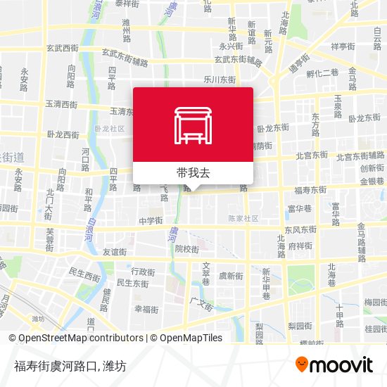 福寿街虞河路口地图