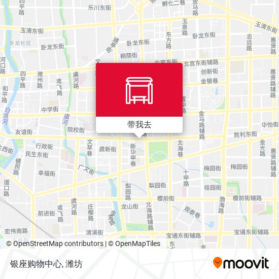 银座购物中心地图
