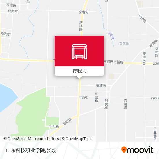 山东科技职业学院地图