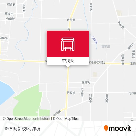 医学院新校区地图