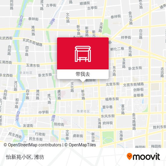 怡新苑小区地图