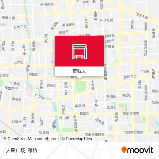 人民广场地图